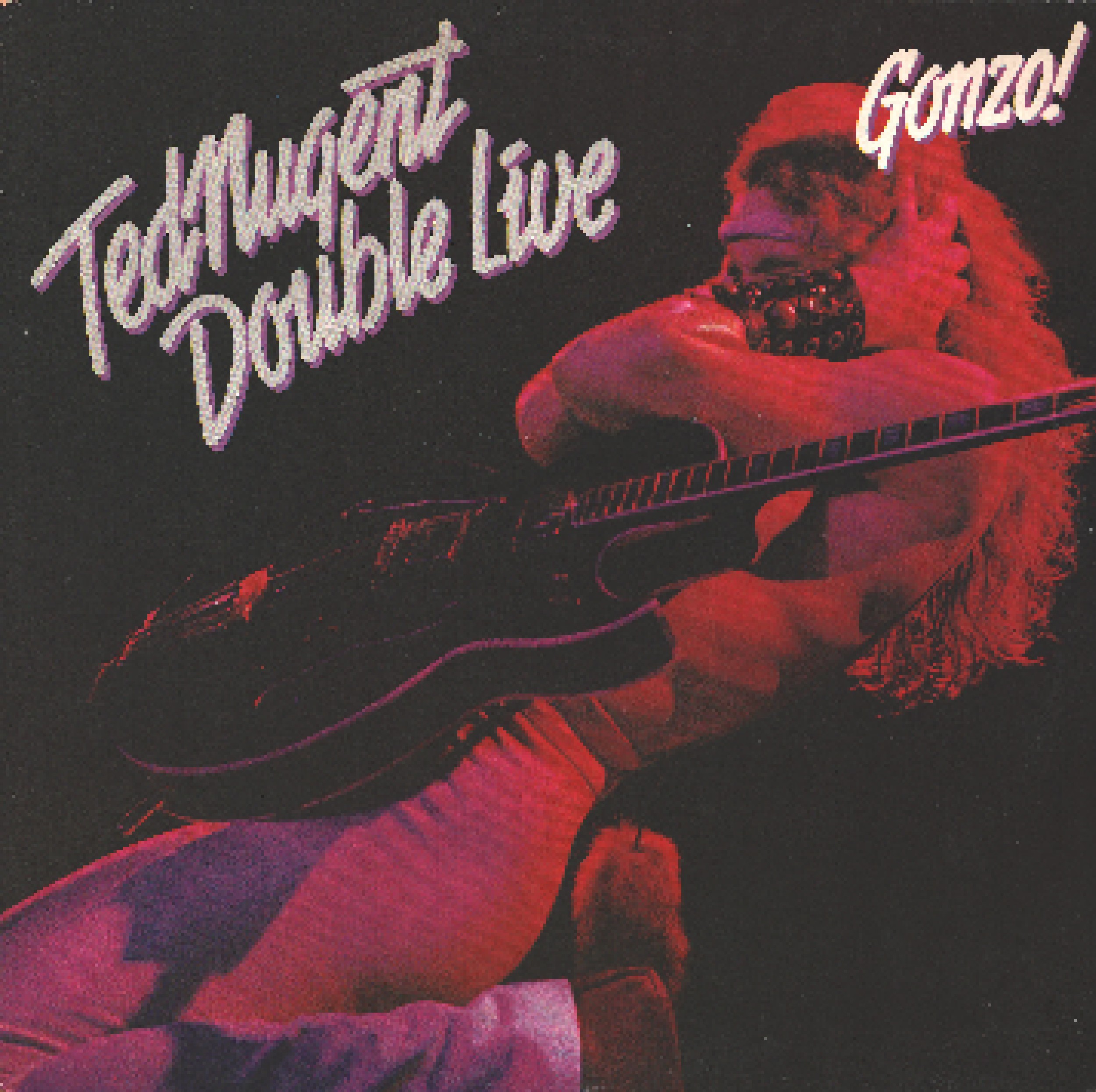 Double Live Gonzo 2 Lp 1978 Live Gatefold Von Ted Nugent