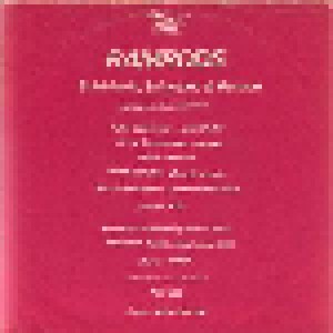 Ramrods: Schickeria, Schweine & Bonzen (7") - Bild 2