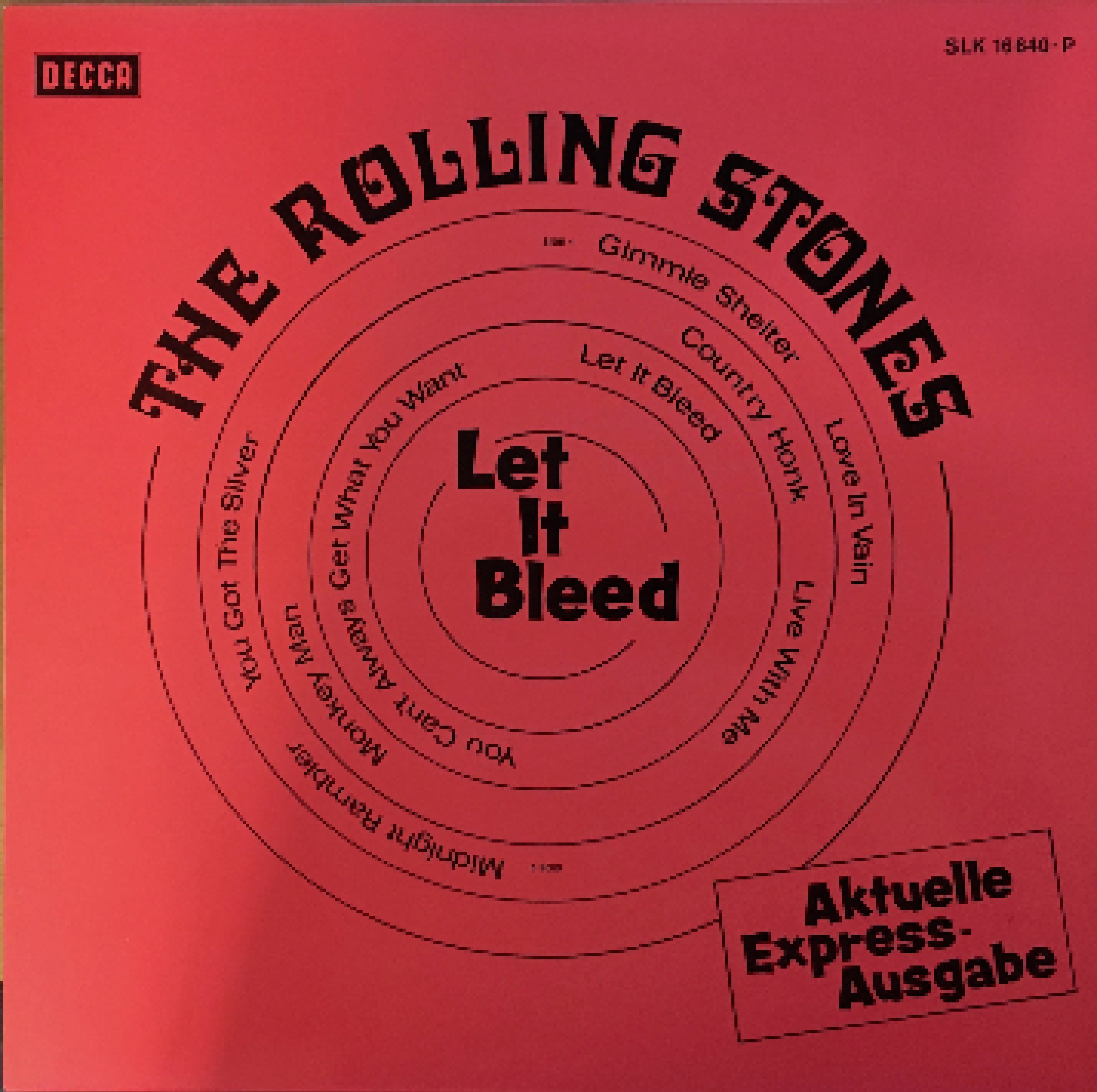 Let It Bleed Promo Lp 2007 Von The Rolling Stones 1583