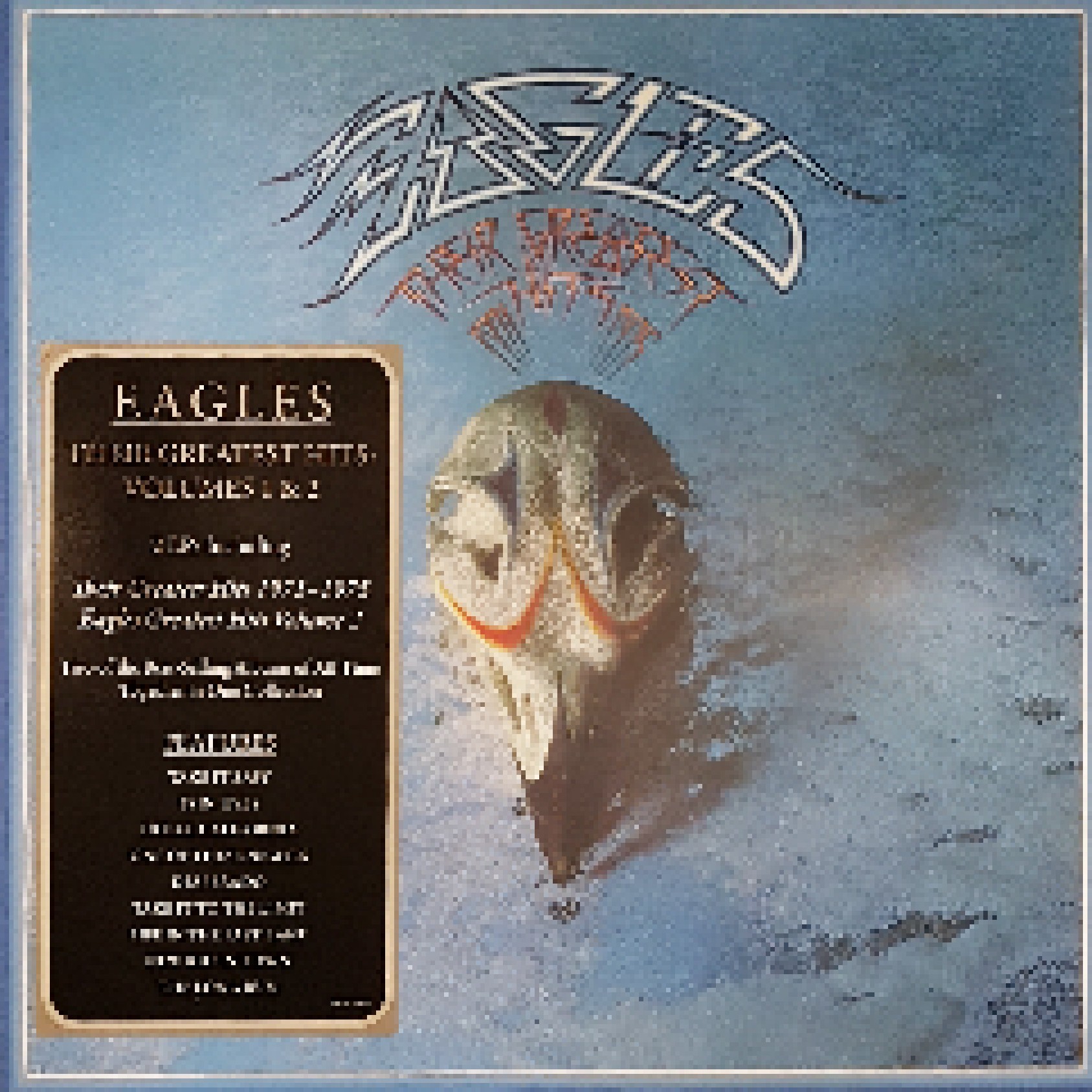 Their Greatest Hits Volumes LP Compilation Pappschuber Von Eagles