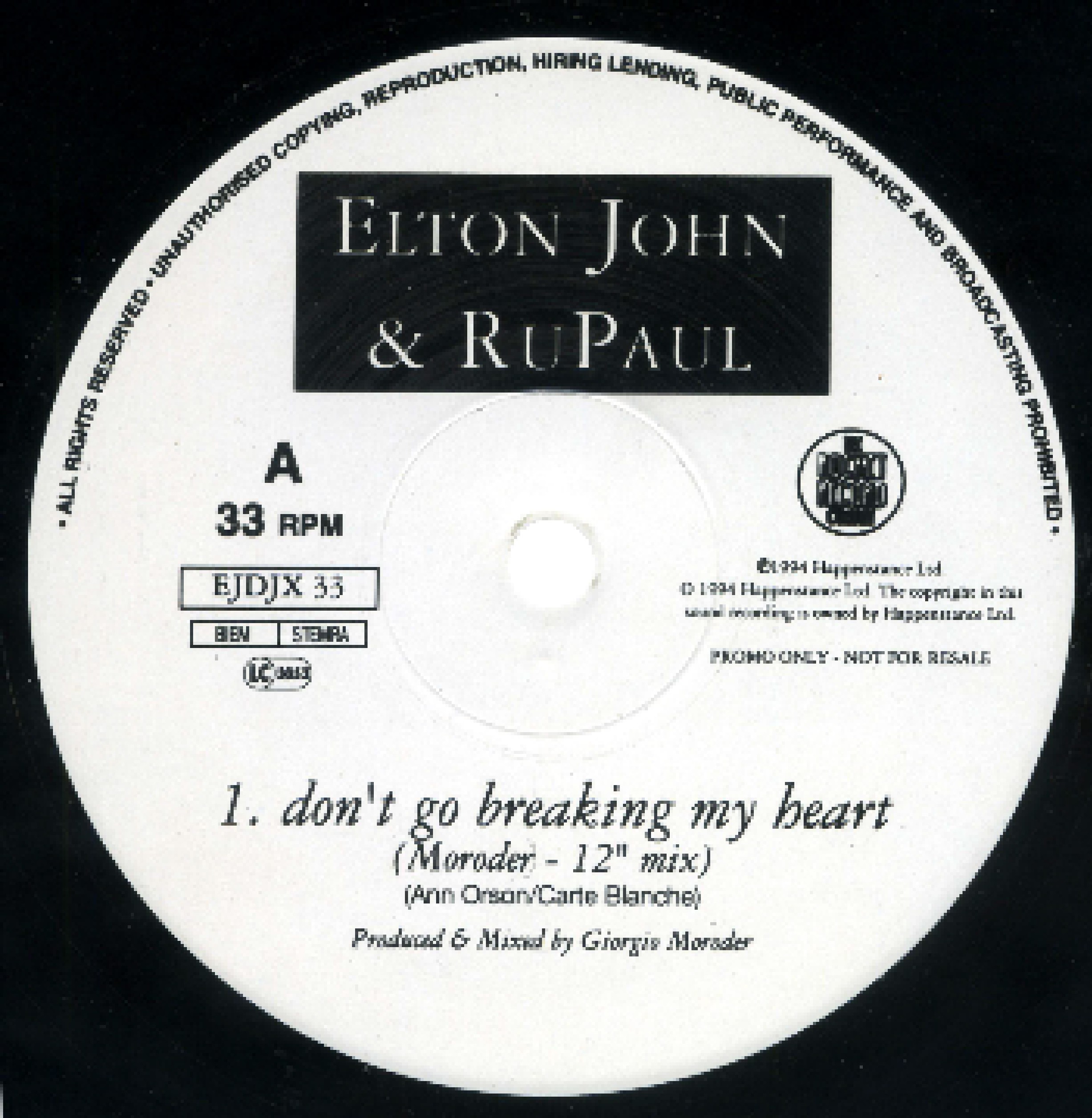 elton john don t break my heart