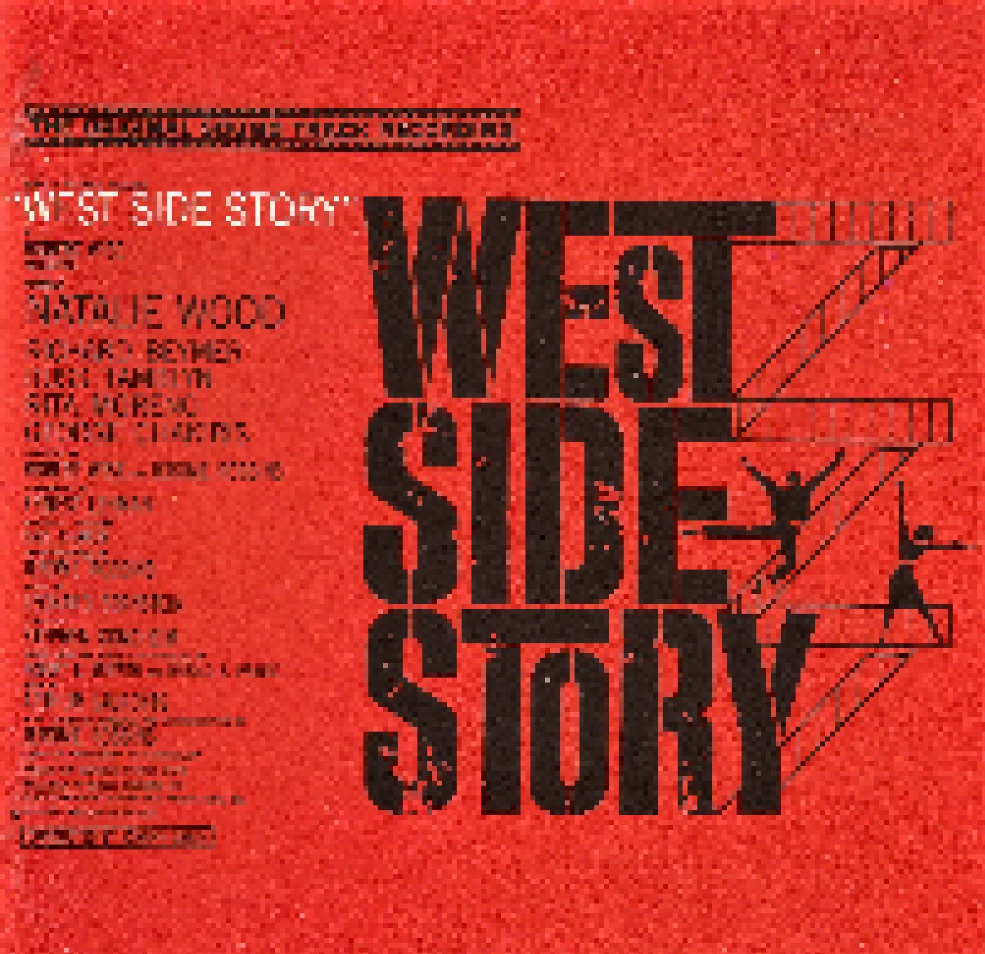 West Side Story The Original Sound Track Recording Cd Re Release