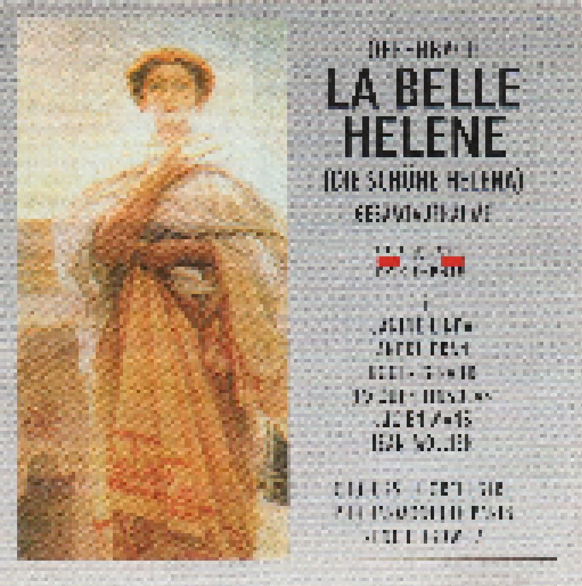 La Belle Hélène 2 Cd R 2003 Mono Re Release Von Jacques Offenbach 