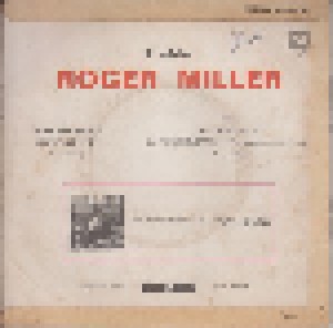 Roger Miller: Engine, Engine N.9 (7") - Bild 2