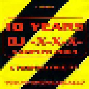 Cover - animAdverto: 10 Years DJ -X-X-X- Sampler 2004 - CYBERGOTHIC.NL